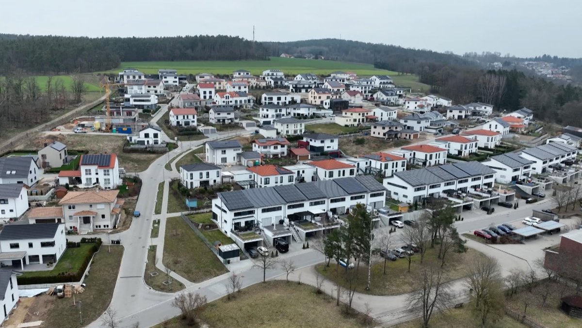 Das betroffene Neubaugebiet in Wenzenbach