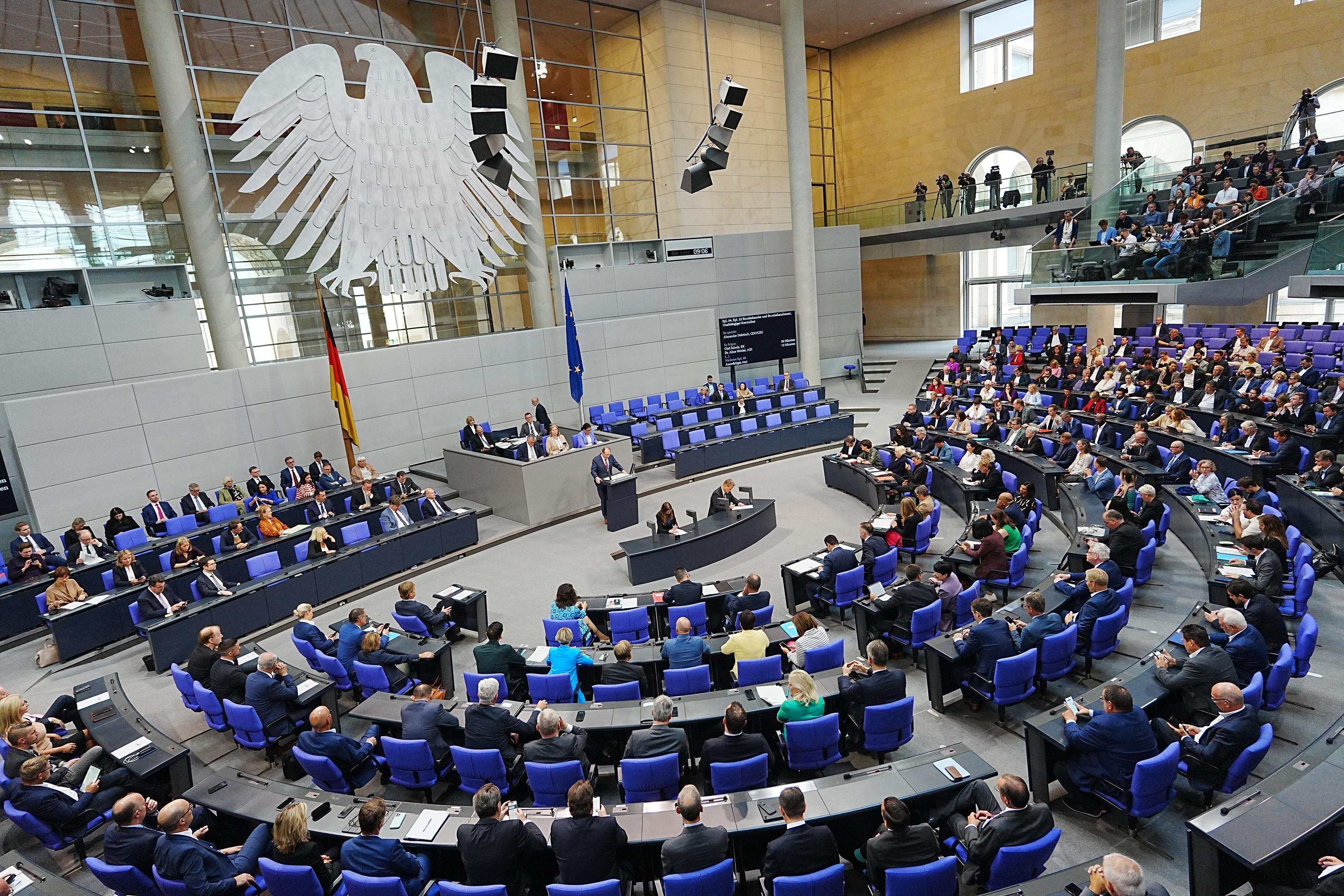 Bundestagsplenum, 11.09.2024