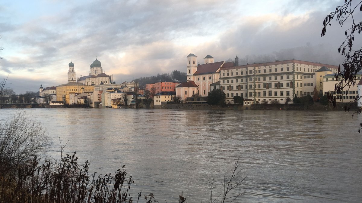 Passau erwartet am Wochenende Hochwasser