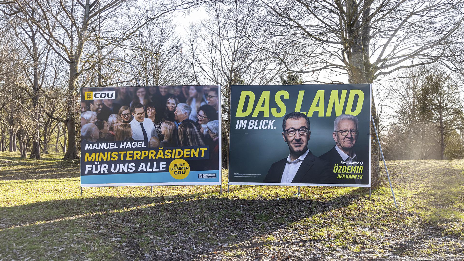 Grün liegt knapp vor Schwarz in Baden-Württemberg - das wirft sicher auch in Berlin viele Fragen auf. 