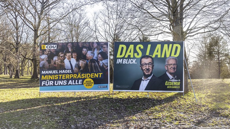 Grün liegt knapp vor Schwarz in Baden-Württemberg - das wirft sicher auch in Berlin viele Fragen auf. | Bild: Bayerischer Rundfunk 2026 Grün liegt knapp vor Schwarz in Baden-Württemberg - das wirft sicher auch in Berlin viele Fragen auf.