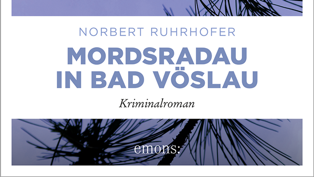 Ausschnitt aus dem Buchcover "Mordsradau in Bad Vöslau"