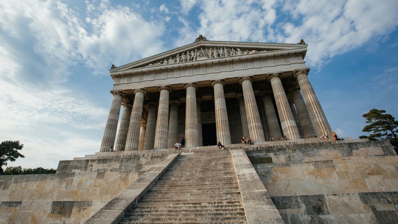 Die Gedenkstätte Walhalla. | Bild: BR/Julia Müller Die Gedenkstätte Walhalla.