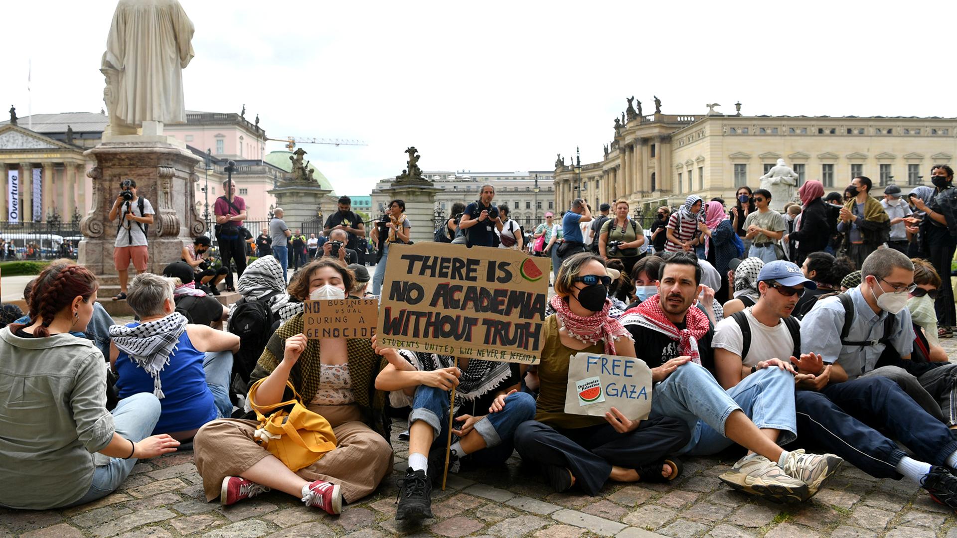 Pro-Palästina-Proteste - Hartes Durchgreifen an Unis gefordert 