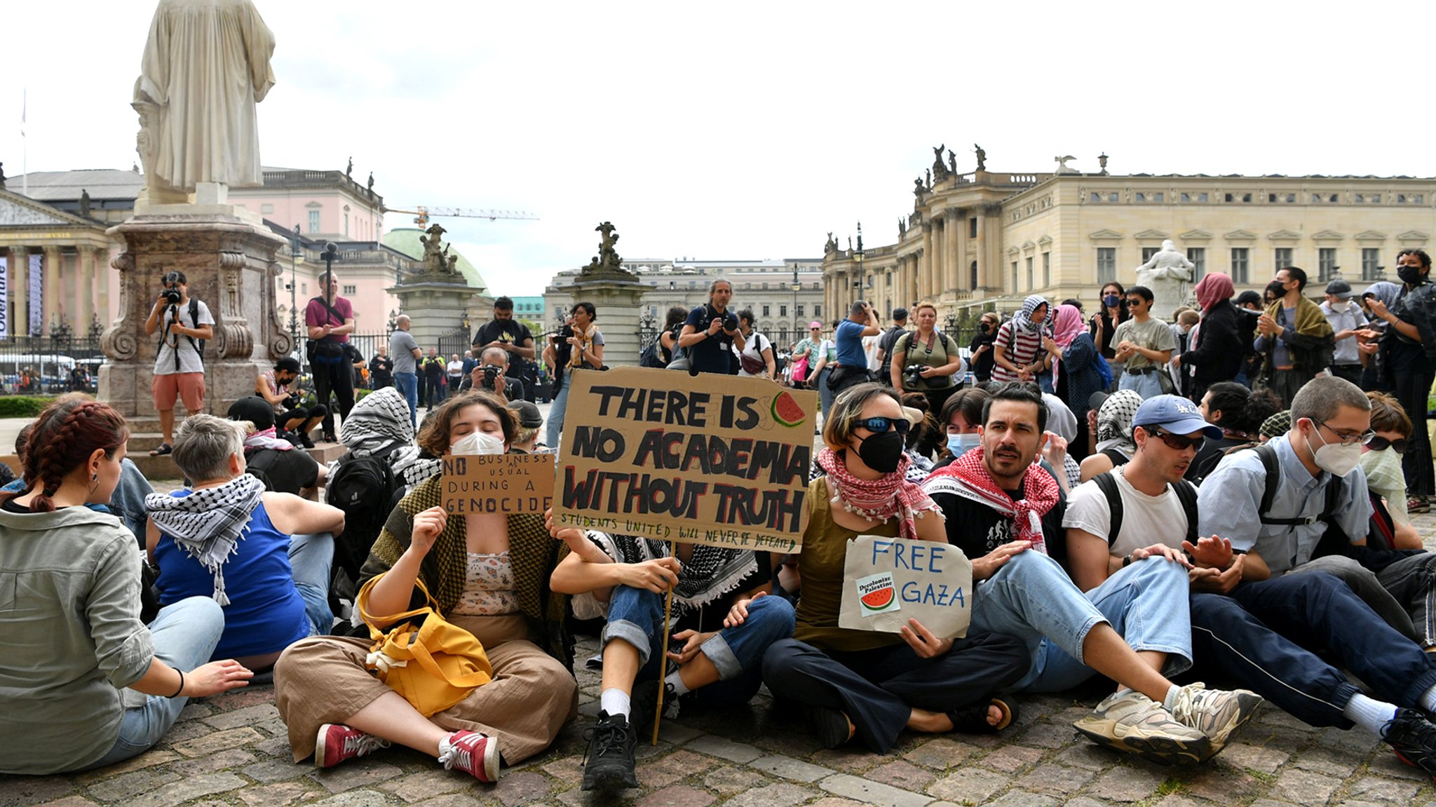 Pro-Palästina-Proteste - Hartes Durchgreifen an Unis gefordert 