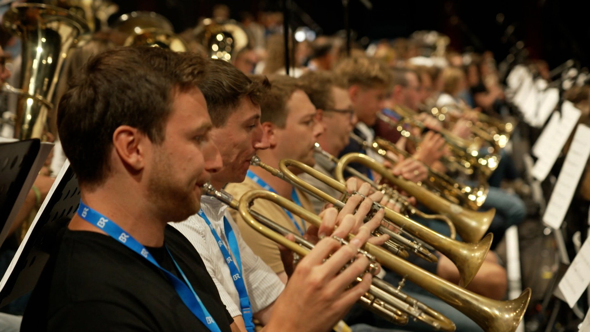 Bayerische Blasmusiker treten gemeinsam mit BR-Symphonieorchester auf