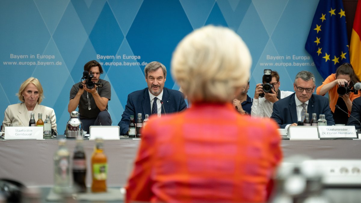 Söders To-do-Katalog für von der Leyen: "Bisschen viel"