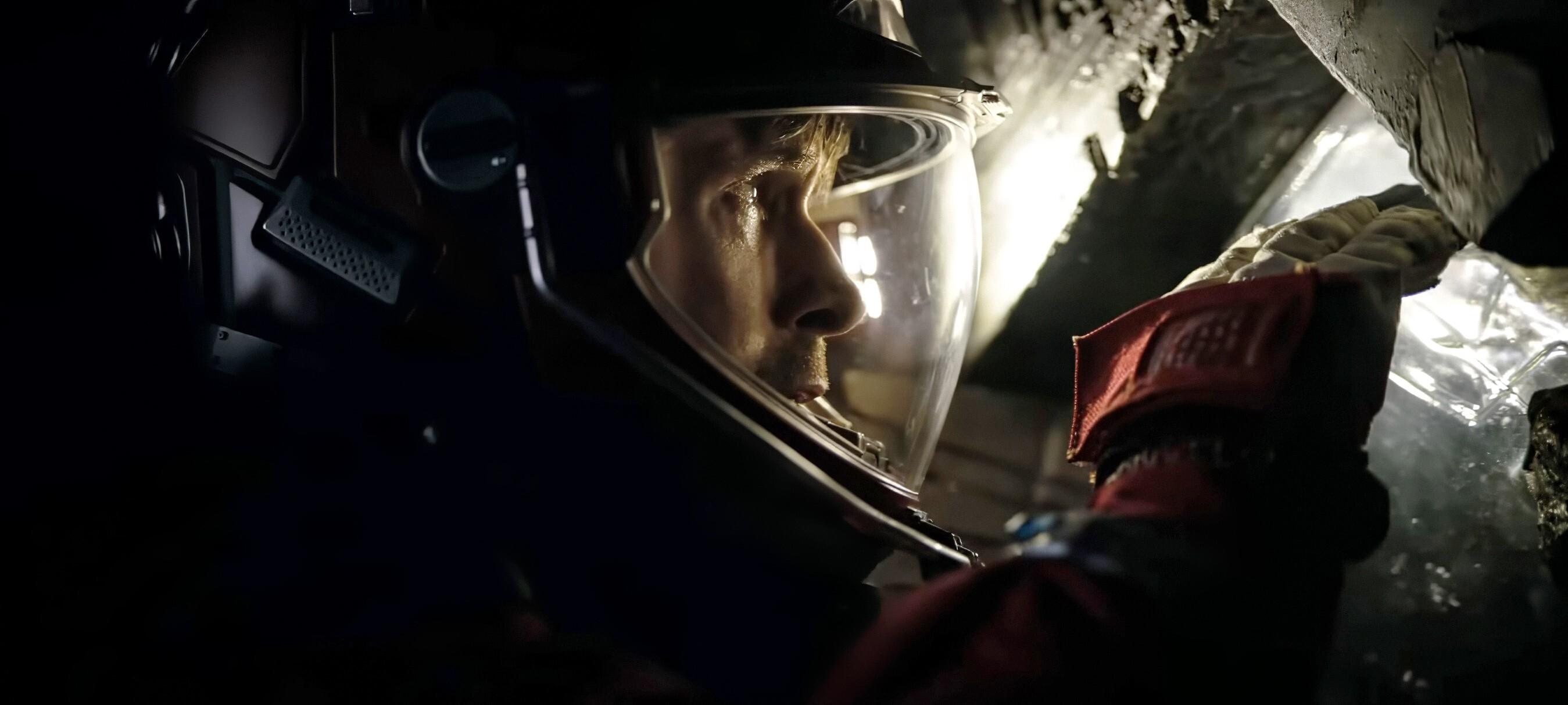 Ryan Gosling in einer Szene des Films "Der Astronaut" | Bild:picture alliance / Everett Collection | ©MGM/Courtesy Everett Collection