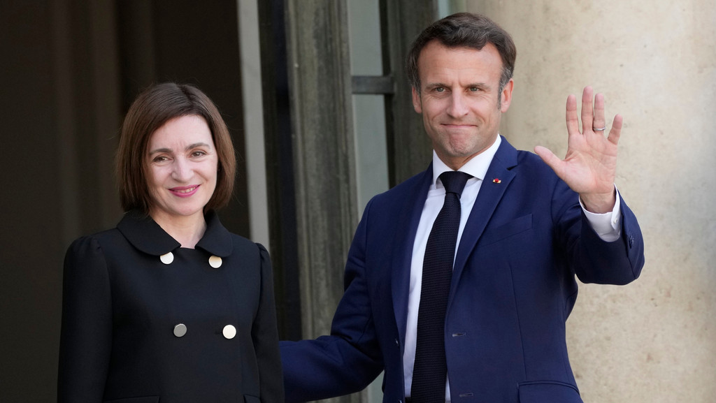 Moldaus Präsidentin zu Besuch in Frankreich