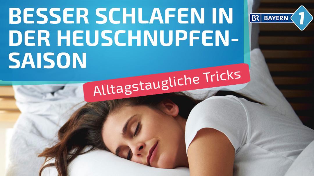 Startbild zum Video "So schlafen Sie trotz Pollenflugs gut"