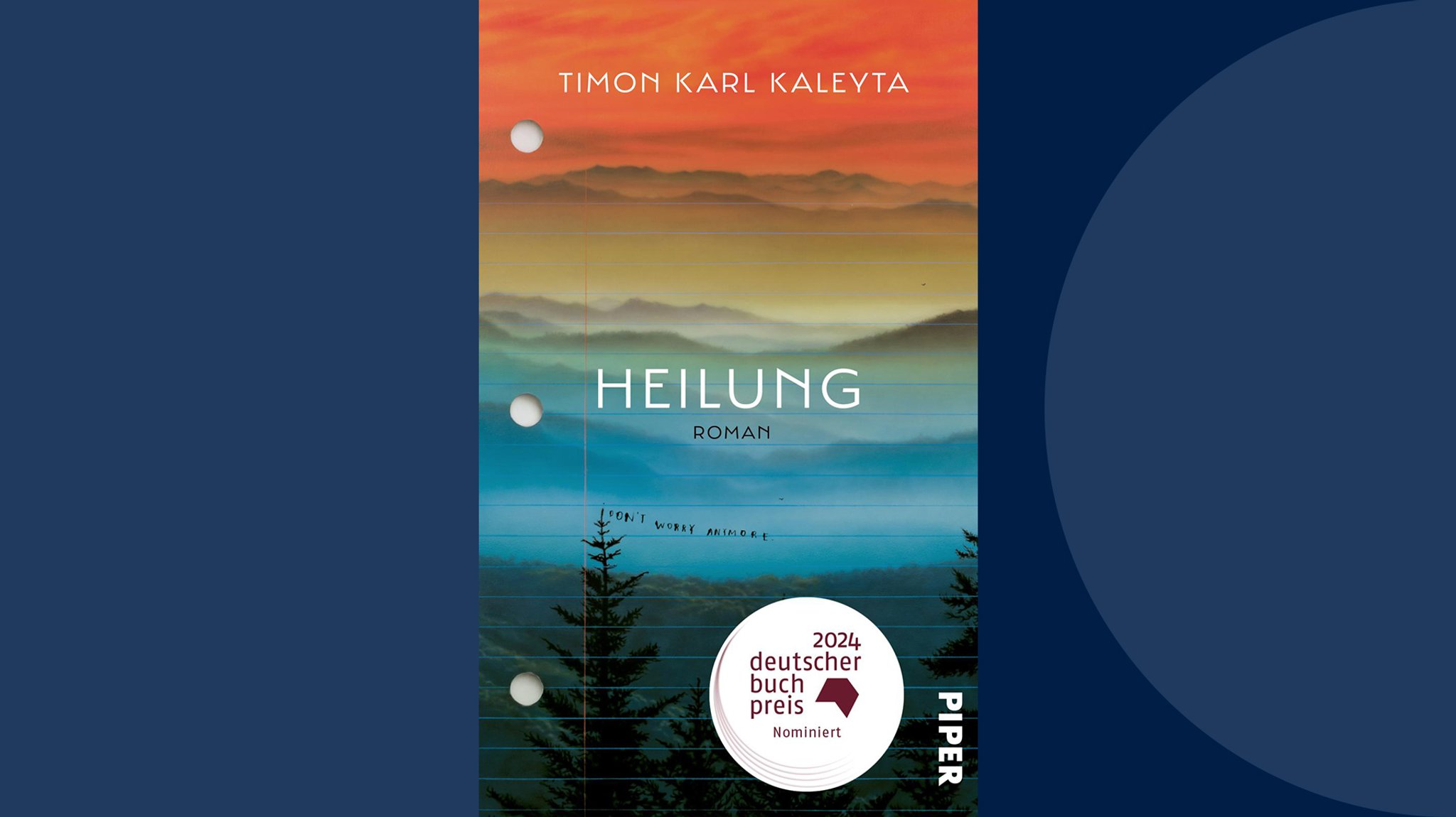 "Heilung" von Timon Karl Kaleyta ist am 01. Februar 2024 bei Piper erschienen.