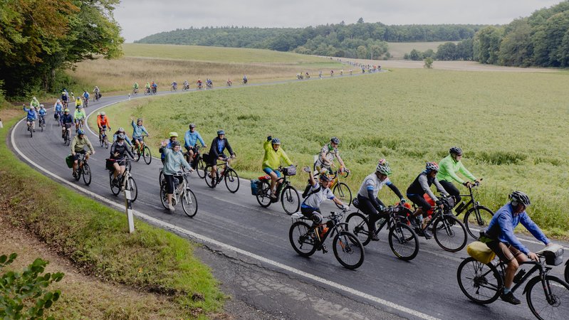 2. Etappe: Die Strecke von Maria Bildhausen nach Bad Kissingen. | Bild: BR/Leah Ruprecht 2. Etappe: Die Strecke von Maria Bildhausen nach Bad Kissingen.
