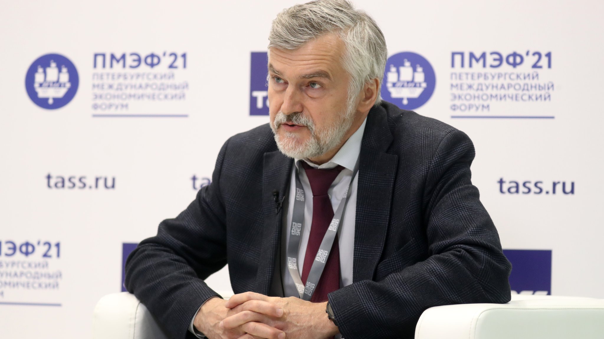 Porträt des russischen Wirtschaftsexperten im Juni 2021 | Bild: Peter Kowalew/Picture Alliance Porträt des russischen Wirtschaftsexperten im Juni 2021