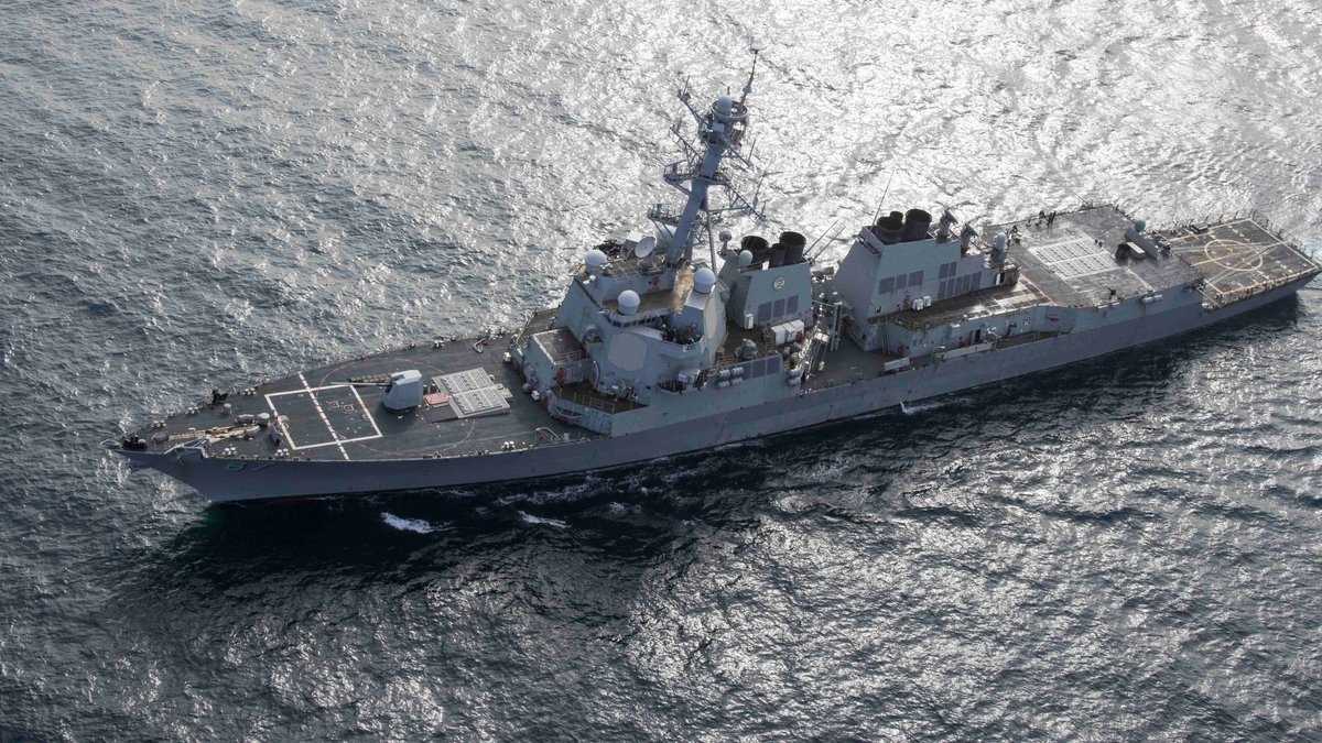 US-Kriegsschiff im Golf von Aden