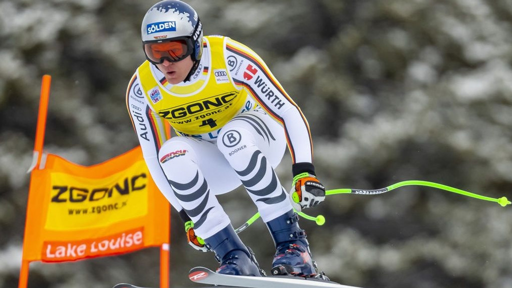 ARCHIV - 26.11.2022, Kanada, Lake Louise: Ski alpin: Weltcup, Abfahrt, Herren: Thomas Dressen aus Deutschland in Aktion. Der 29-Jährige fühlt sich bereit für sein Comeback am kommenden Wochenende in Wengen. (zu dpa: ««Körperlich passt alles»: Skifahrer Dreßen bereit für Comeback») Foto: Frank Gunn/The Canadian Press/AP/dpa +++ dpa-Bildfunk +++ | Bild: dpa-Bildfunk/Frank Gunn ARCHIV - 26.11.2022, Kanada, Lake Louise: Ski alpin: Weltcup, Abfahrt, Herren: Thomas Dressen aus Deutschland in Aktion. Der 29-Jährige fühlt sich bereit für sein Comeback am kommenden Wochenende in Wengen. (zu dpa: ««Körperlich passt alles»: Skifahrer Dreßen bereit für Comeback») Foto: Frank Gunn/The Canadian Press/AP/dpa +++ dpa-Bildfunk +++