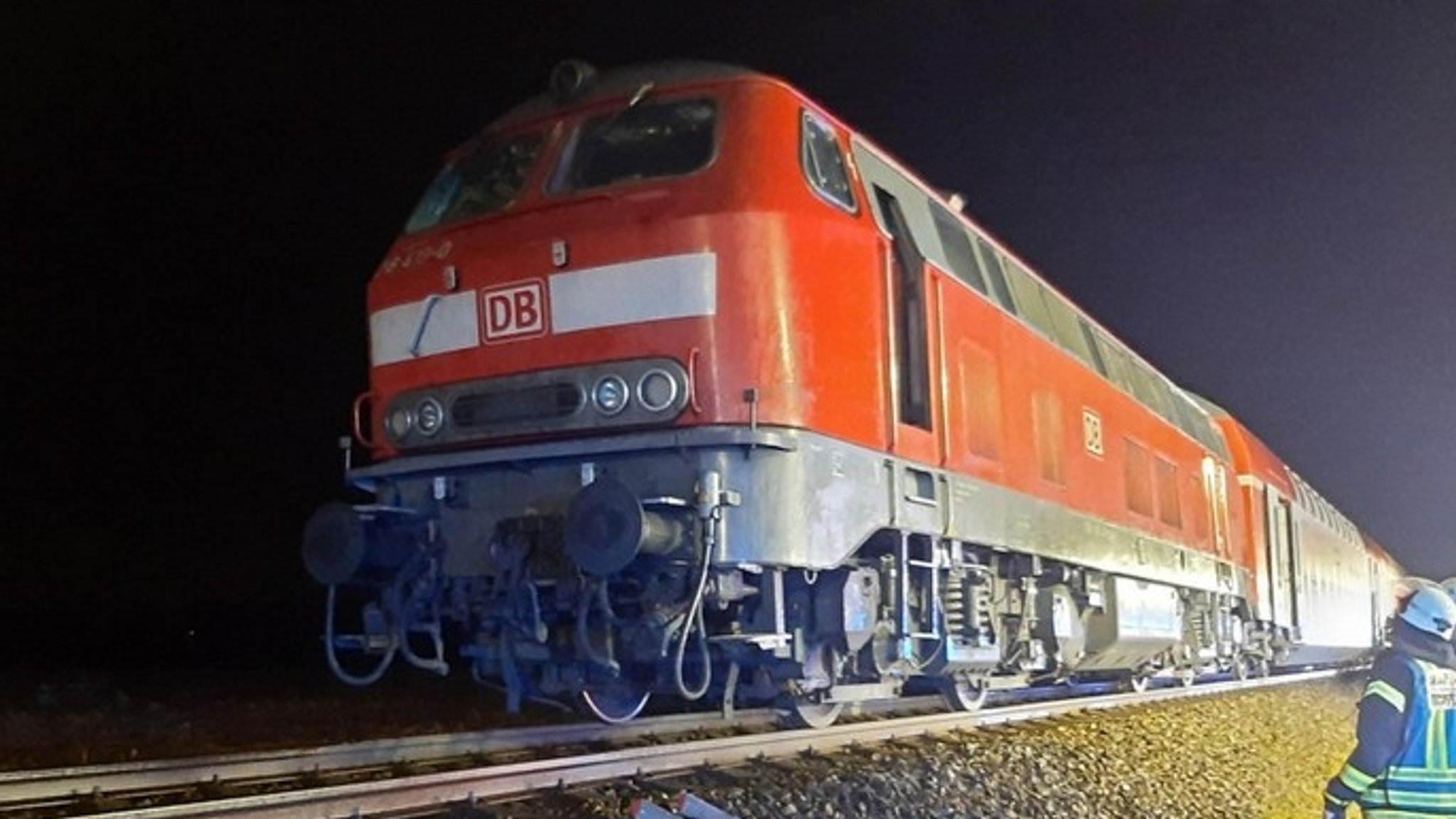 Schon wieder Rauch aus einer Lok der Südostbayernbahn