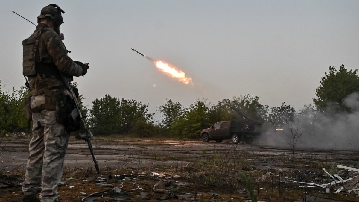 Ukrainische Region Saporischschja: Raketen in Richtung russische Truppen