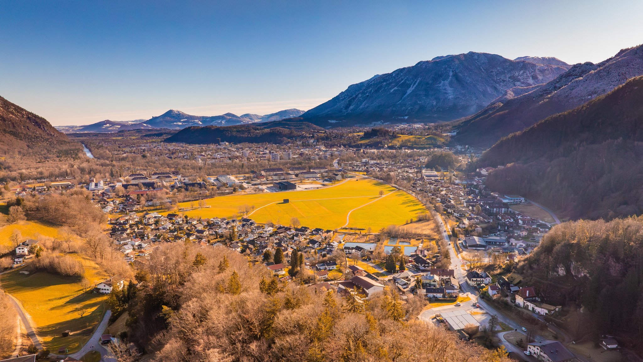 Bad Reichenhall von oben