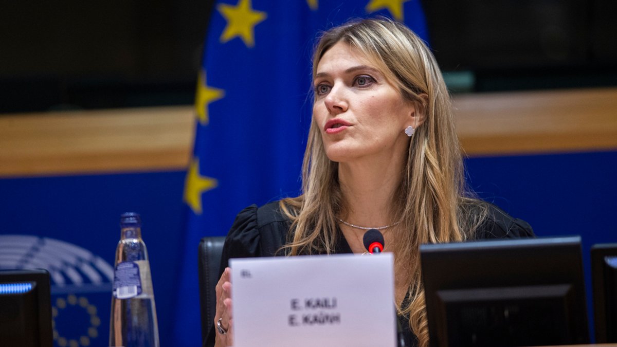 Die wegen Korruptionsverdacht festgenommene Vizepräsidentin des Europäischen Parlaments, Eva Kaili.