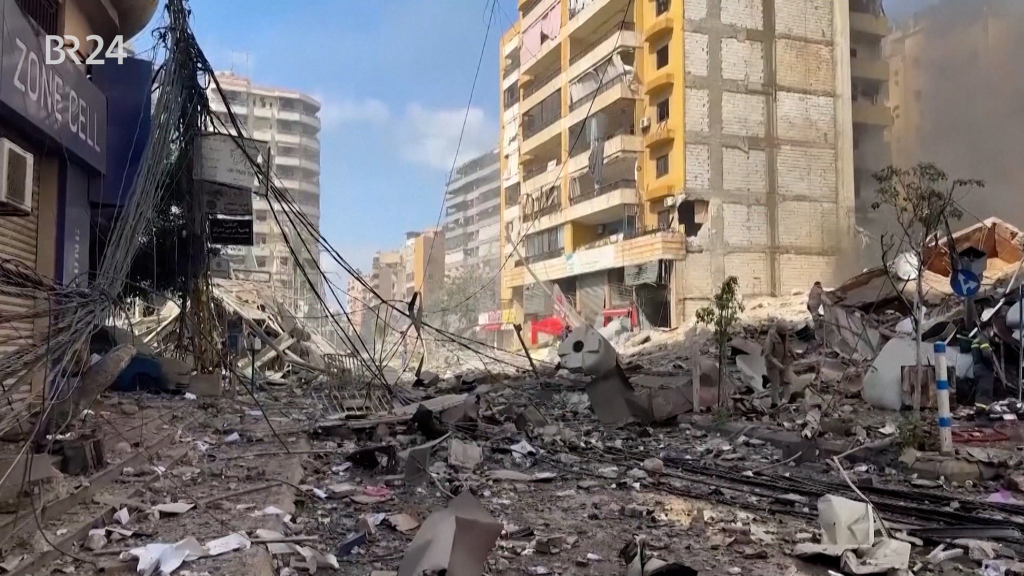 Zerstörung nach israelischen Angriffen im Libanon | Bild: BR Zerstörung nach israelischen Angriffen im Libanon