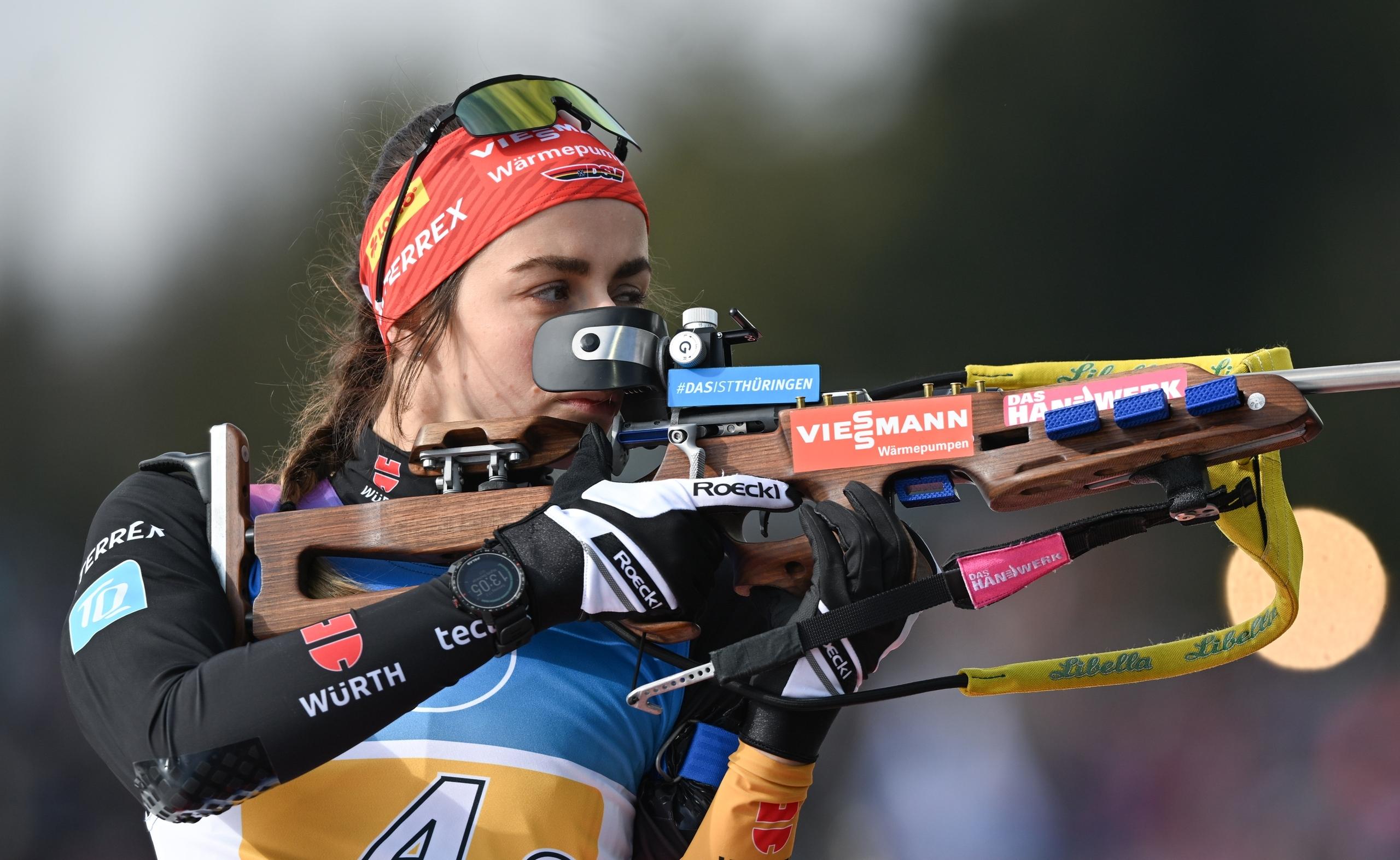 Biathlon: Vanessa Voigt (Archivbild)