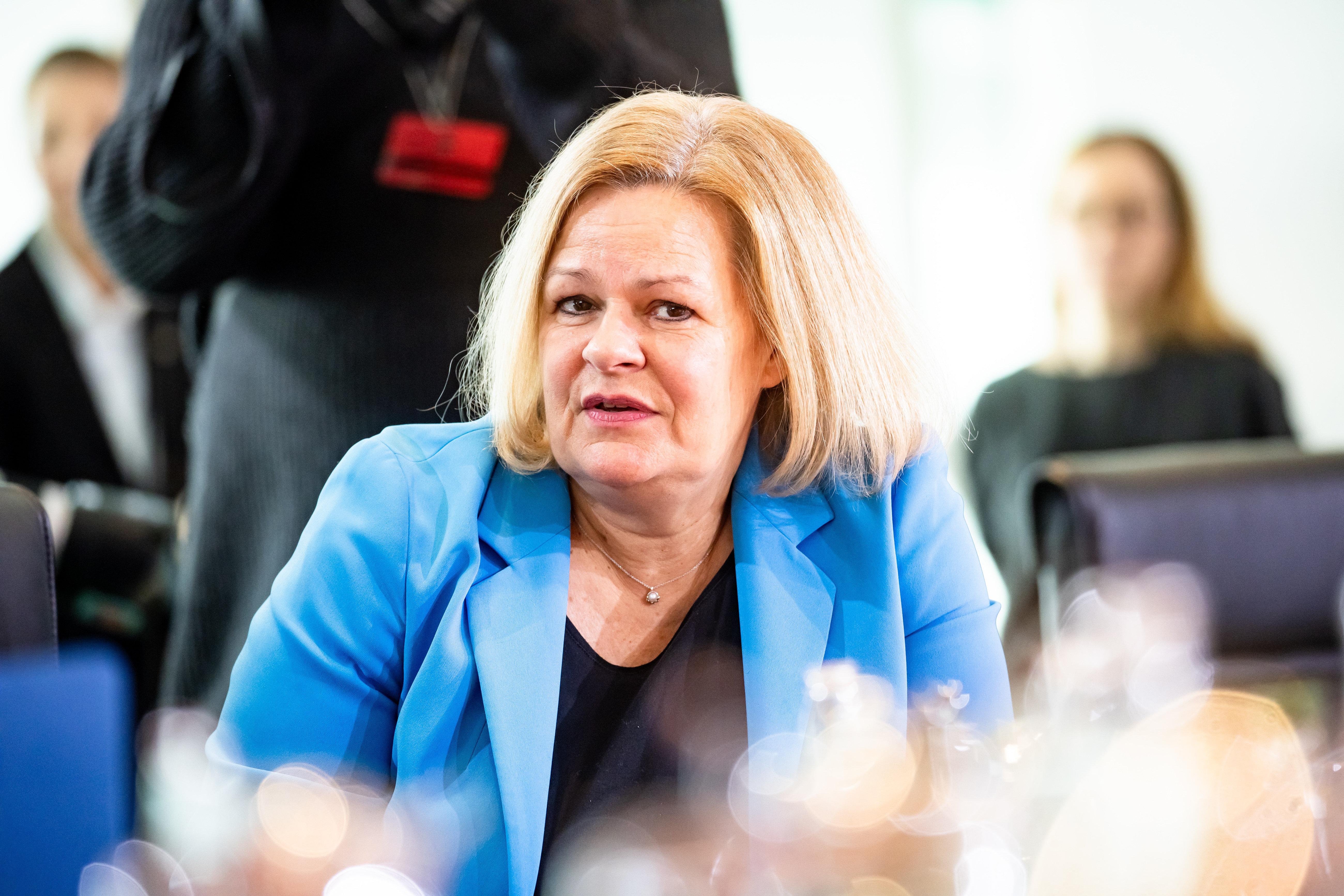 Innenministerin Faeser 