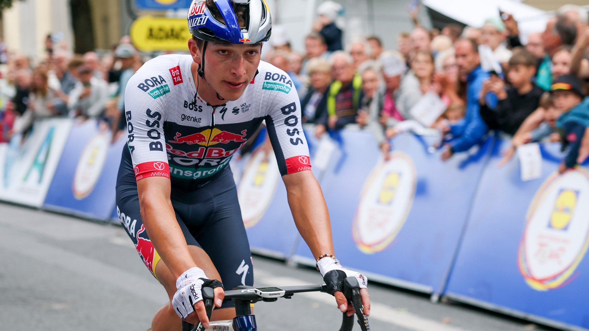 Deutschland Tour: Lipowitz fährt trotz Sturz-Blessuren weiter
