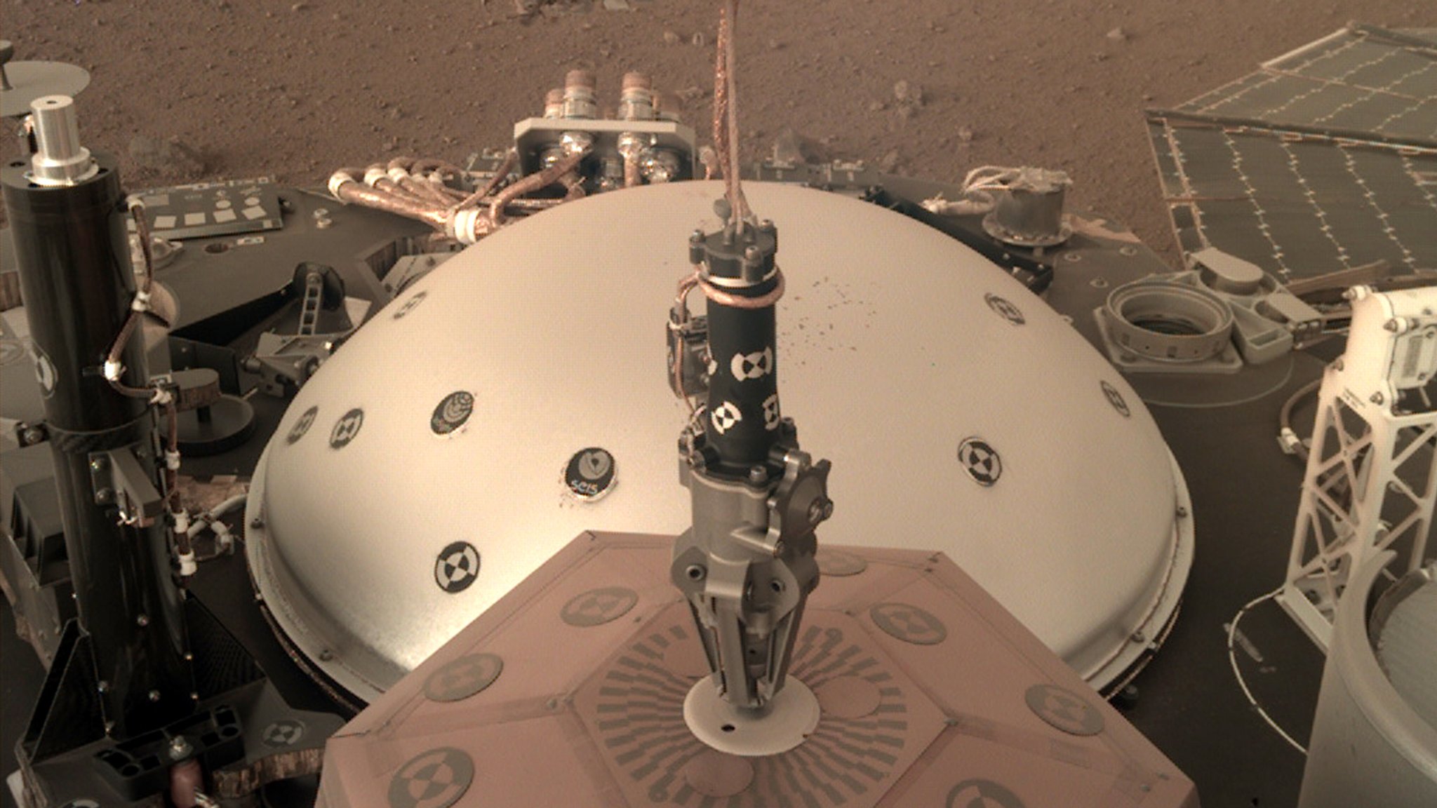 Seisometer der Mars-Sonde InSight