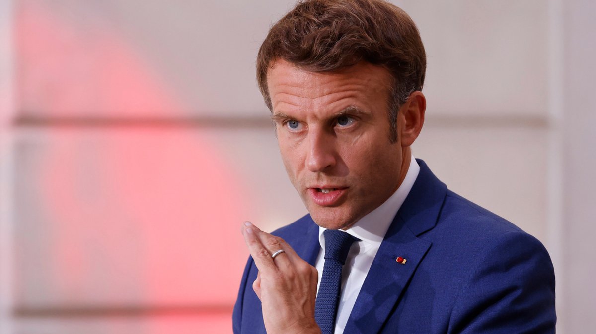 Macron: Deutsch-französischer Schulterschluss in Energiekrise
