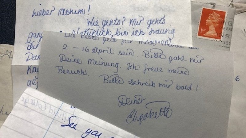 Briefe von Liz Truss an ihren Brieffreund in Deutschland