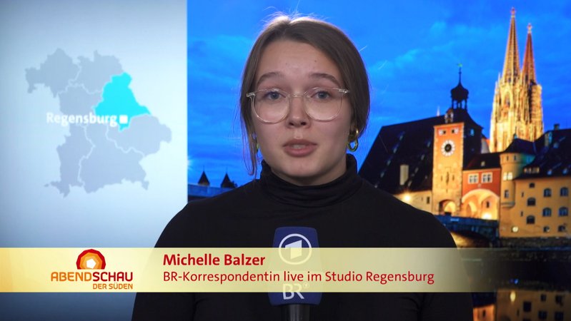 BR-Korrespondentin Michelle Balzer aus Regensburg
