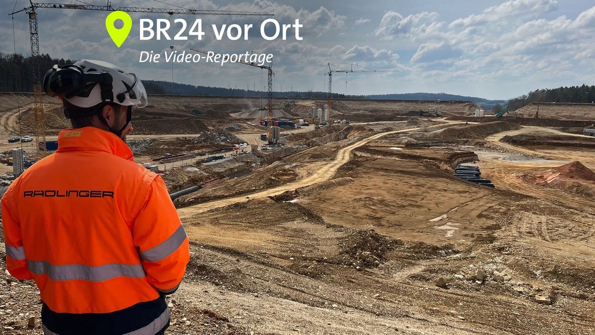 Baggern für die Energiewende: Das wird Bayerns größter Akku