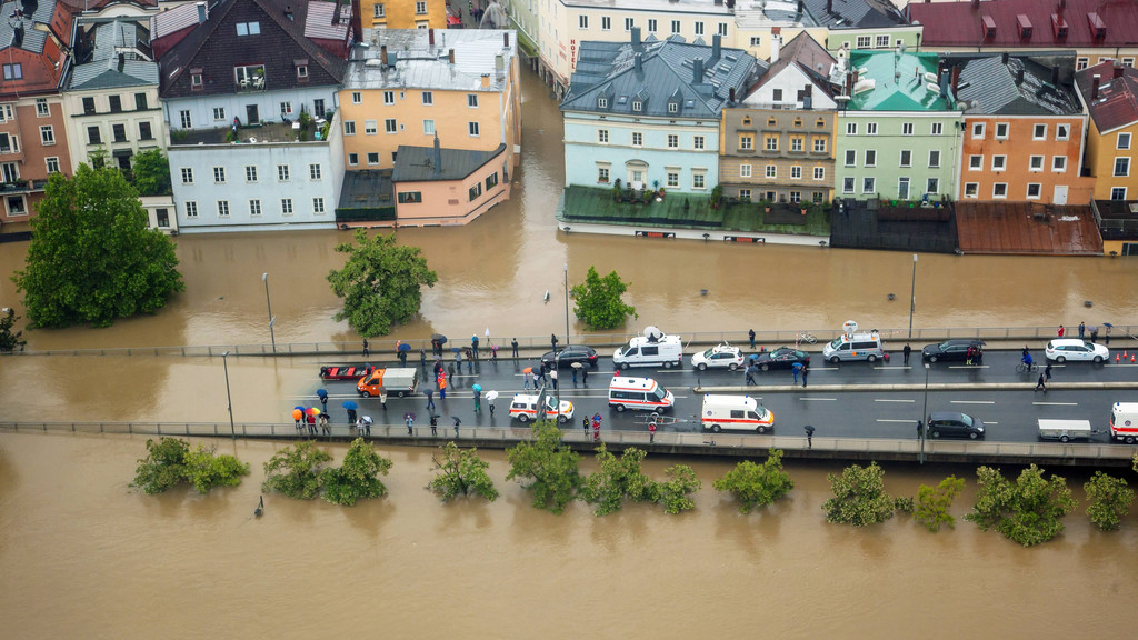 Jahrhunderthochwasser in Passau, Juni 2013