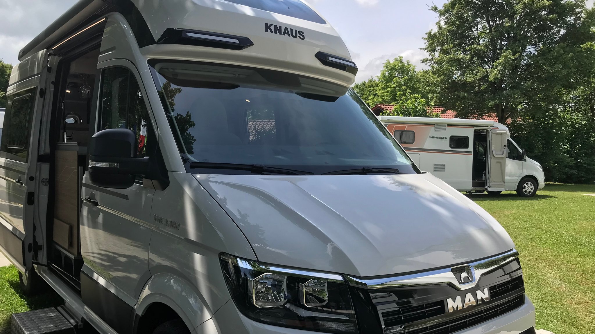 Ein Wohnmobil von Knaus Tabbert (Symbolbild) | Bild: BR/Katharina Häringer Ein Wohnmobil von Knaus Tabbert (Symbolbild)