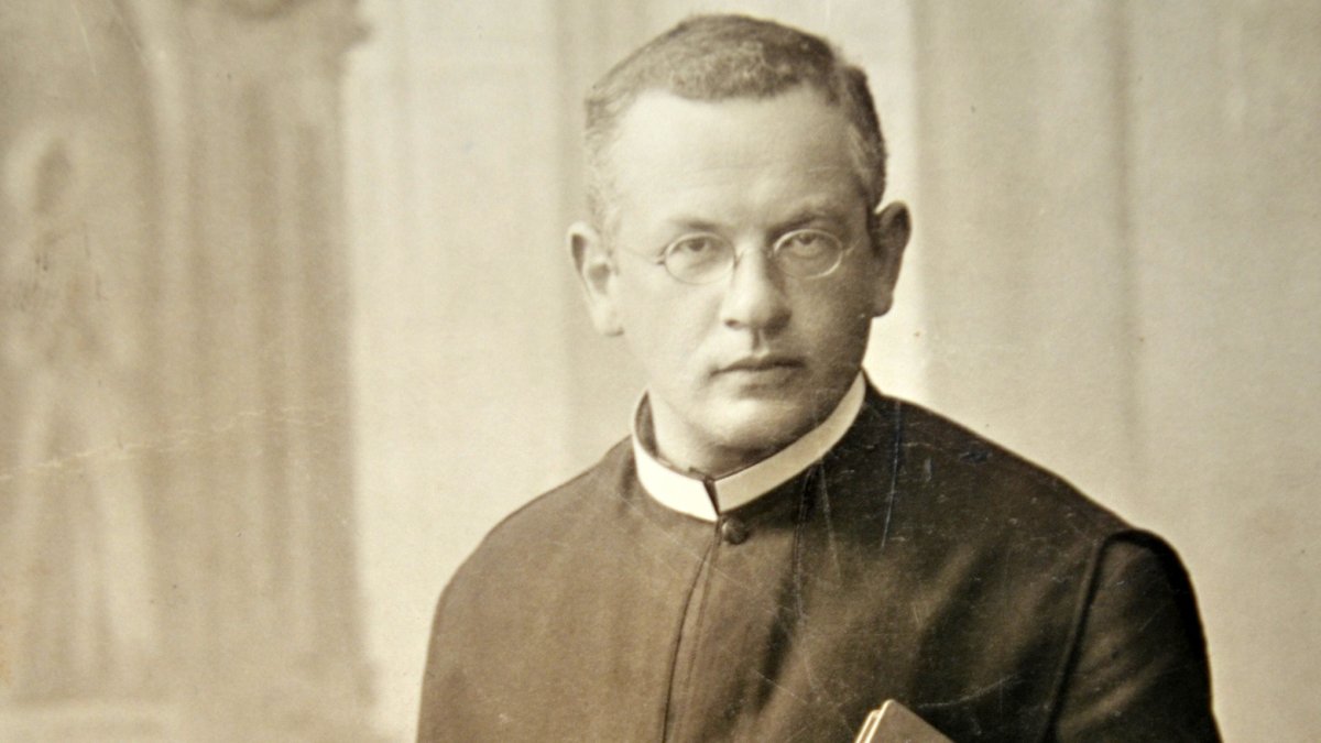 Pater Joseph auf einem Archivfoto