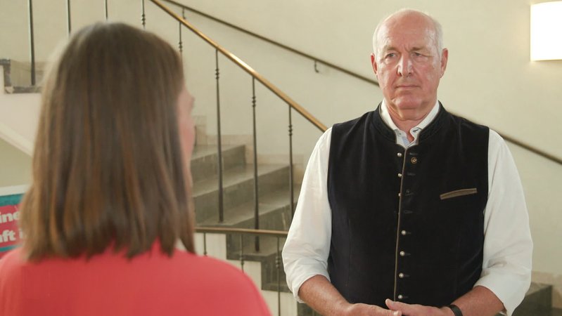 Moderatorin,Interview Peteranderl1, Interview Peteranderl2 | Bild: BR Moderatorin,Interview Peteranderl1, Interview Peteranderl2