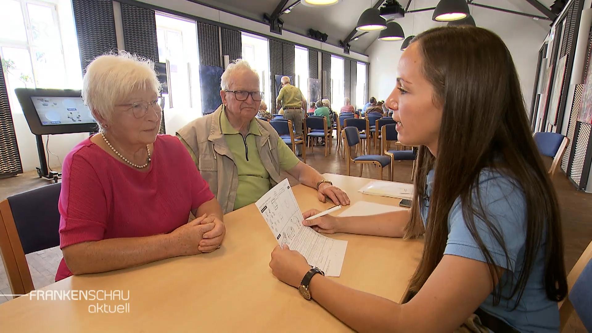 Die Vorbesprechung zum Demenz-Screening in der Bayerischen Demenzwoche in Allersberg.