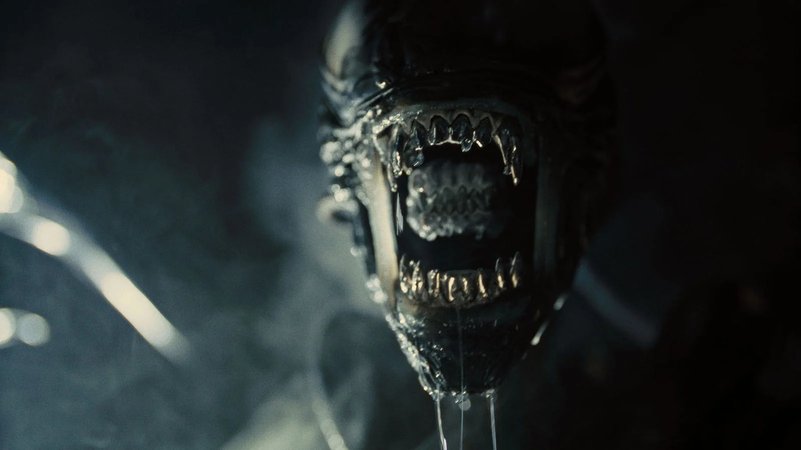 "Alien: Romulus": Das metallische Gebiss des Monsters | Bild: Disney und seine verbundenen Unternehmen "Alien: Romulus": Das metallische Gebiss des Monsters