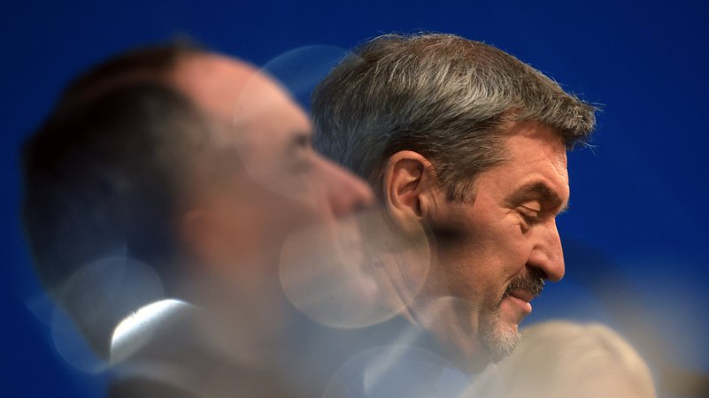 Archivbild: Markus Söder und Hubert Aiwanger | Bild: picture alliance/dpa | Karl-Josef Hildenbrand Archivbild: Markus Söder und Hubert Aiwanger