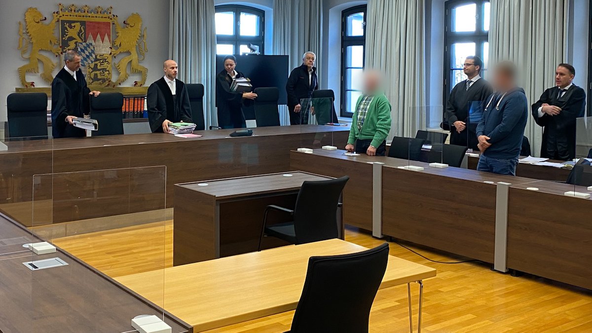 Sitzungssaal im Landgericht Memmingen