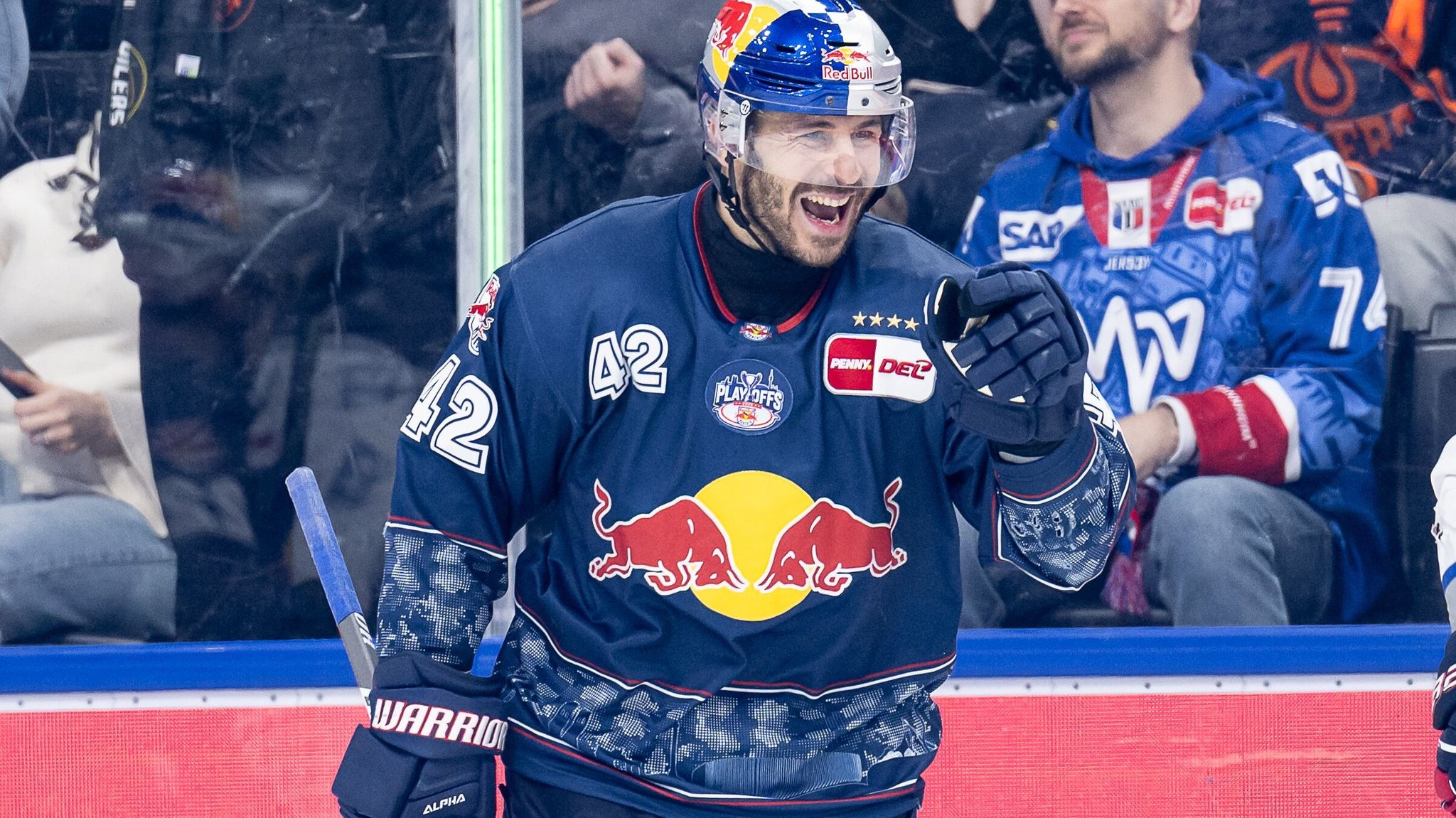 Play-off-Aus abgewendet: EHC München überrollt Mannheim