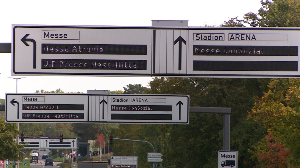 Veraltetes Nürnberger Verkehrsleitsystem kommt an seine Grenzen
