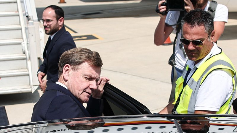 Außenminister Wadephul auf Zypern. (Archivbild) | Bild: dpa-Bildfunk/Hannes P Albert Außenminister Wadephul auf Zypern. (Archivbild)