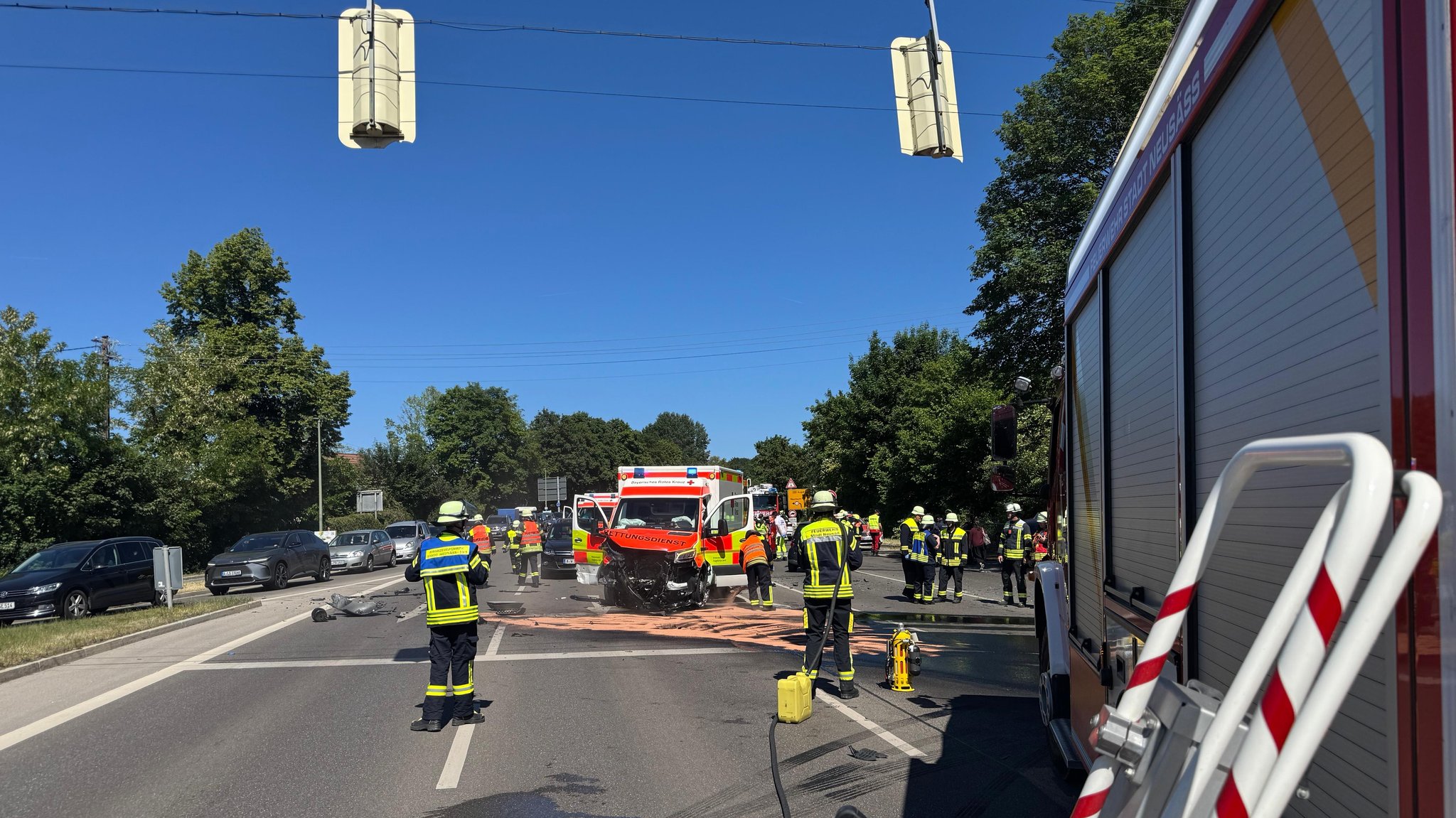 Bei Blaulicht und Sirene wird's gefährlich