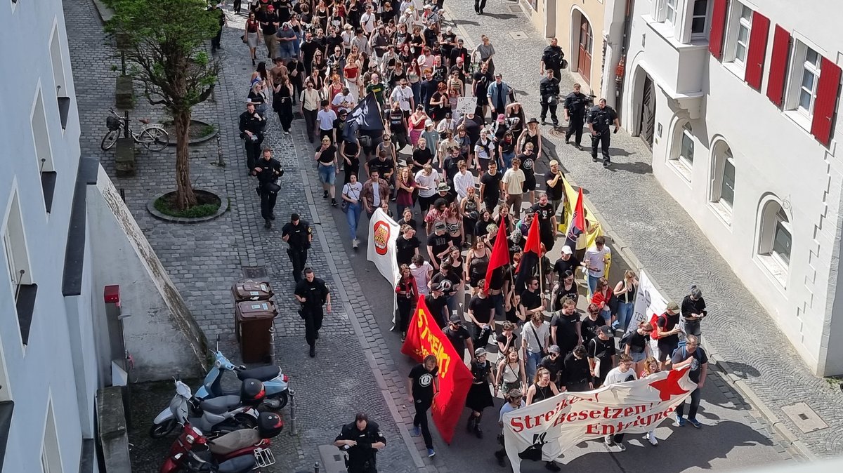 Maikundgebung in Regensburg