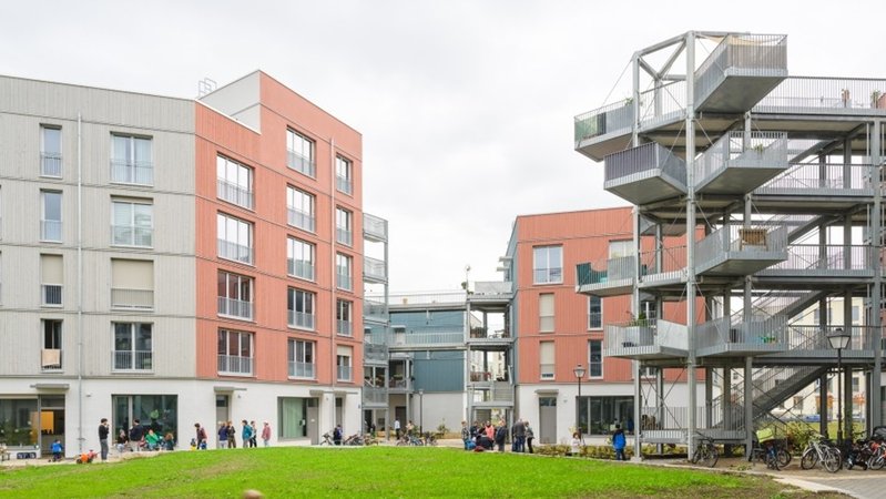 Das "wagnisWEST" im Münchner Westen | Bild: Frank Schroth Das "wagnisWEST" im Münchner Westen