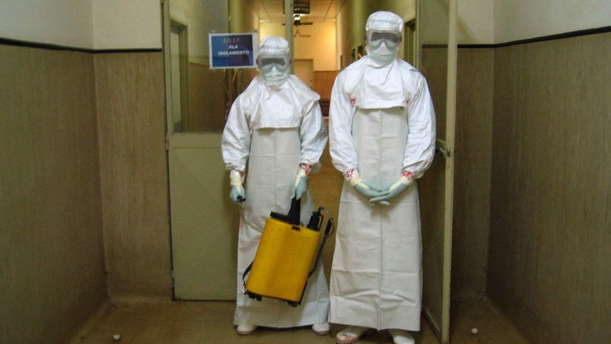 Mehr als 200 Menschen sind bis Mitte April 2005 bei einem Ausbruch des tödlichen Marburg-Virus in Angola gestorben.