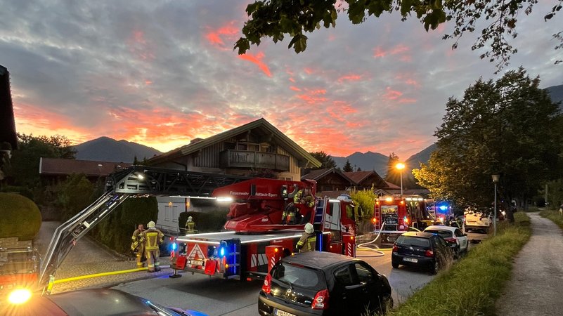 Feuerwehreinsatz am 01.09.2024: | Bild: Feuerwehr Rottach Feuerwehreinsatz am 01.09.2024:
