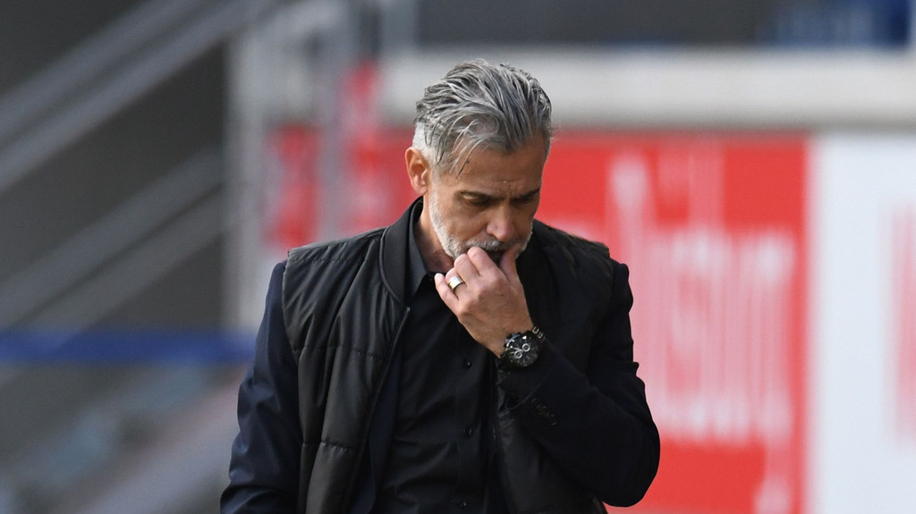 Maurizio Jacobacci beim Spiel gegen den MSV Duisburg