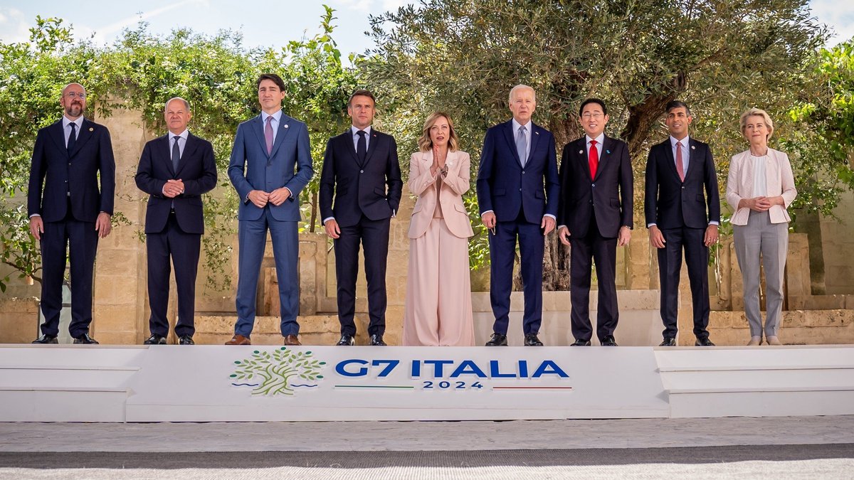 G7 beschließen Milliarden-Hilfen für die Ukraine